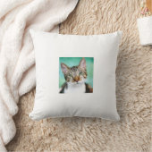 猫のスローピロー クッション (ブランケット)