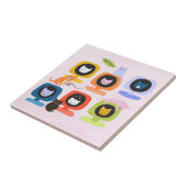 猫のセラミックタイル タイル (側面)