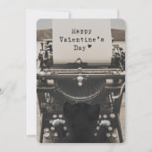 猫のタイプのハッピーバレンタインデー- シーズンカード (正面)