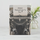 猫のタイプのハッピーバレンタインデー- シーズンカード (スタンド正面)