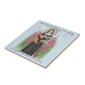 猫のタイルの聖者のガートルードのパトロンSt. タイル (側面)