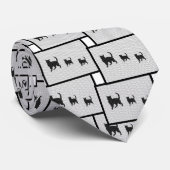 猫のタイル、猫のタイル、猫のタイル、猫のタイル、猫… ネクタイ (ロール)