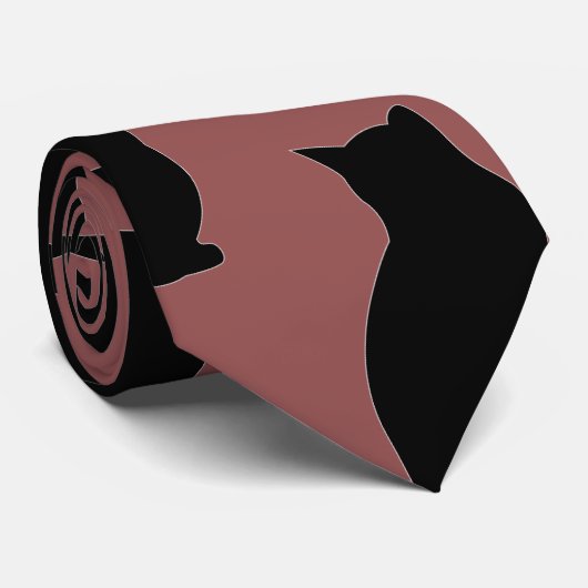 猫のタイ ネクタイ (ロール)