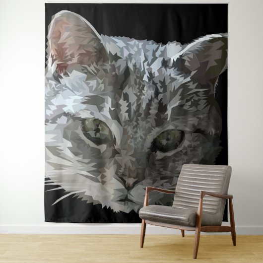 猫のタペストリー タペストリー (インサイチュ)