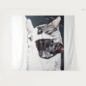 猫のタペストリー タペストリー (正面(横))