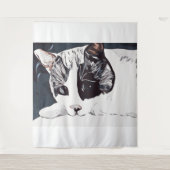 猫のタペストリー タペストリー (正面)