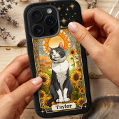 猫のタロットカード「太陽」iPhone 16 Pro カバー