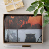 猫のティッシュペーパーに 薄葉紙 (ギフト)