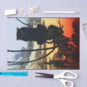 猫のティッシュペーパーに 薄葉紙 (クラフト)