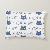 猫のテーマ アクセントクッション (裏面)