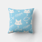 猫のテーマ クッション (裏面)