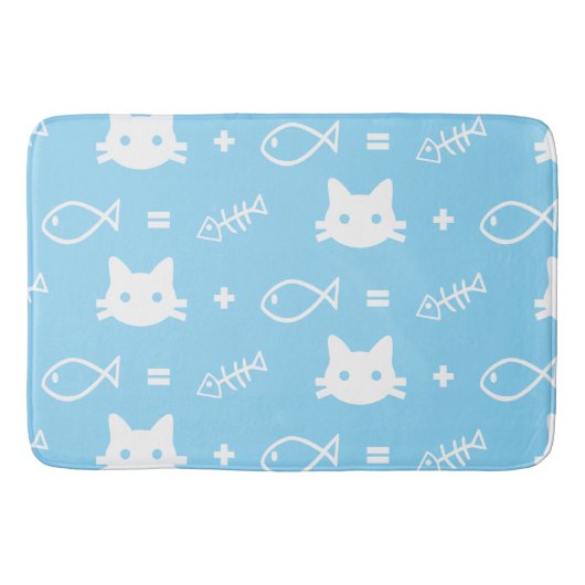 猫のテーマ バスマット (正面)