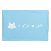 猫のテーマ 枕カバー (裏面)