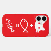 猫のテーマ Case-Mate iPhoneケース (裏面 (横))