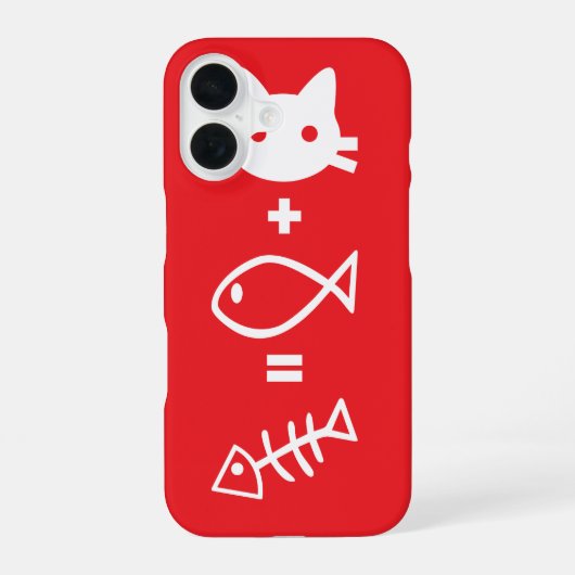 猫のテーマ iPhone 16ケース (裏面)