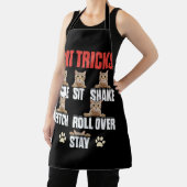 猫のトリック猫のトレーニン来グSIT SHAKE FETCH転が(SIT SHAKE FETCH) エプロン (インサイチュ)