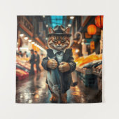猫のドン タペストリー (正面)