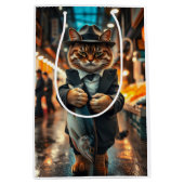 猫のドン ミディアムペーパーバッグ (正面)