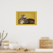 猫のナッパ ポスター (キッチン)