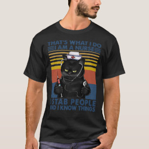 猫のナースT&x27;は、私が刺すナース Tシャツ