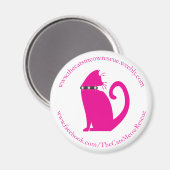 猫のニャー救助磁石 マグネット (正面/裏面)