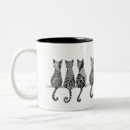 猫のニャー ツートーンマグカップ