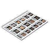 猫のノート ノートブック (左側)