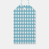 猫のハイヒール木造ギフトラベル ギフトタグ (裏面)