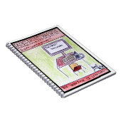 猫のハッカーのノート ノートブック (右側)