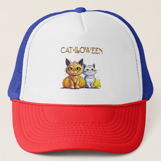 猫のハロウィン キャップ (正面)