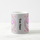 猫のハートマグカップ コーヒーマグカップ (中央)