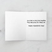 猫のバレンタインから母へ シーズンカード (内部)