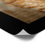 猫のパウ離れププリント |猫記念写真コラージュ ポスター (角)