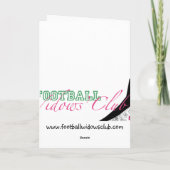 猫のパジャマはカードを元気づけます カード (裏面)