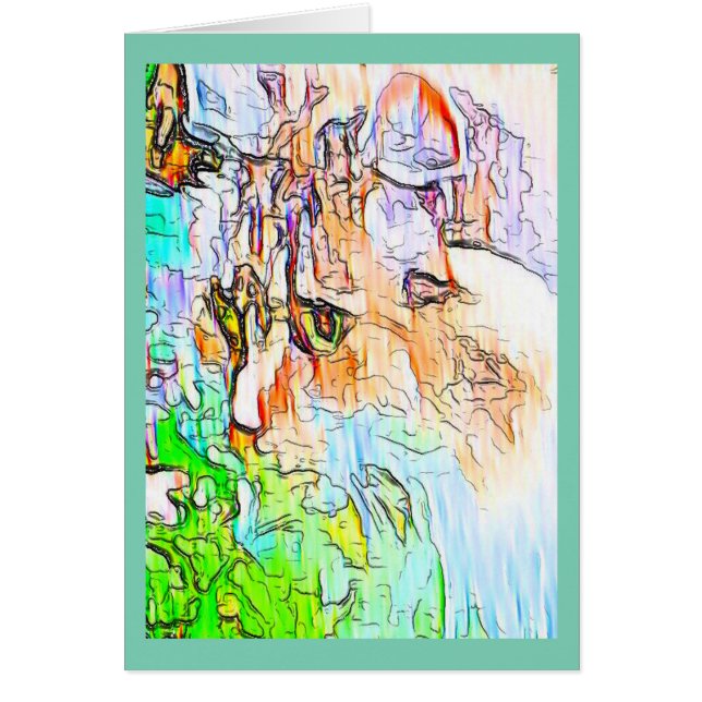 猫のパステル (正面)