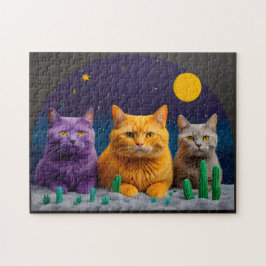 猫のパズル ジグソーパズル