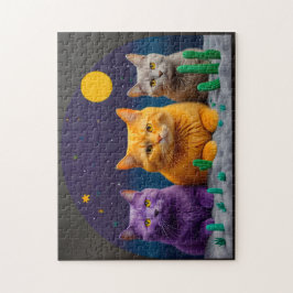 猫のパズル ジグソーパズル