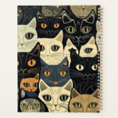 猫のパタアートーン プランナー手帳 (裏面)