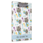 猫のパターン、かわいい猫、子猫、お名前 クリップボード (右)