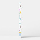 猫のパターン、かわいい猫、子猫、お名前 Case-Mate iPhoneケース (裏面 / 右)