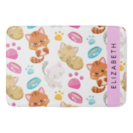 猫のパターン,かわいい猫,子猫,前足,名前 バスマット