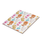 猫のパターン,かわいい猫,子猫,子猫,手 タイル (側面)