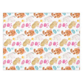 猫のパターン，かわいい猫，子猫，子猫，手 テーブルクロス (正面(横))