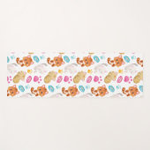 猫のパターン，かわいい猫，子猫，子猫，手 ヨガマット (正面(横))