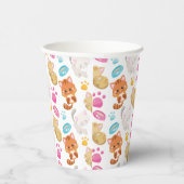 猫のパターン，かわいい猫，子猫，子猫，手 紙コップ (右)