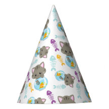 猫のパターン，かわいい猫，子猫，魚