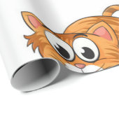 猫のパターン ラッピングペーパー (ロールコーナー)