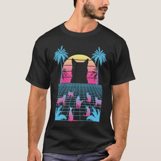 猫のパラダイス Tシャツ (正面)