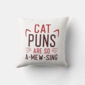 猫のパンチが鳴る クッション (裏面)