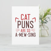 猫のパンチが鳴る サンキューカード (スタンド正面)